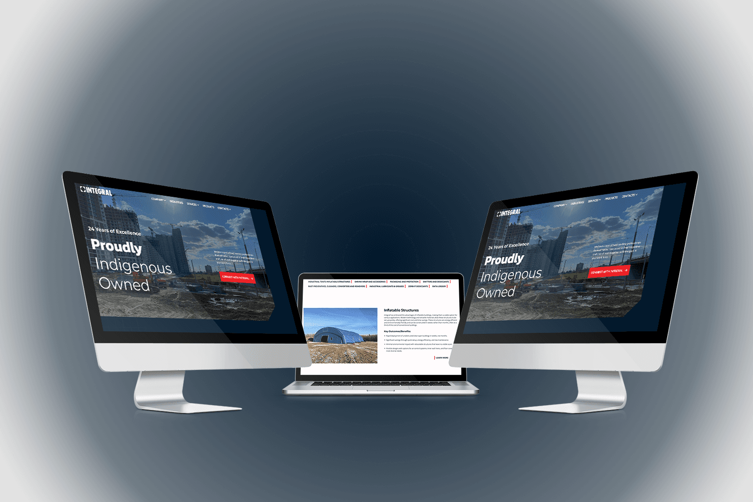 A Professional Website for Industrial Containment Solutions