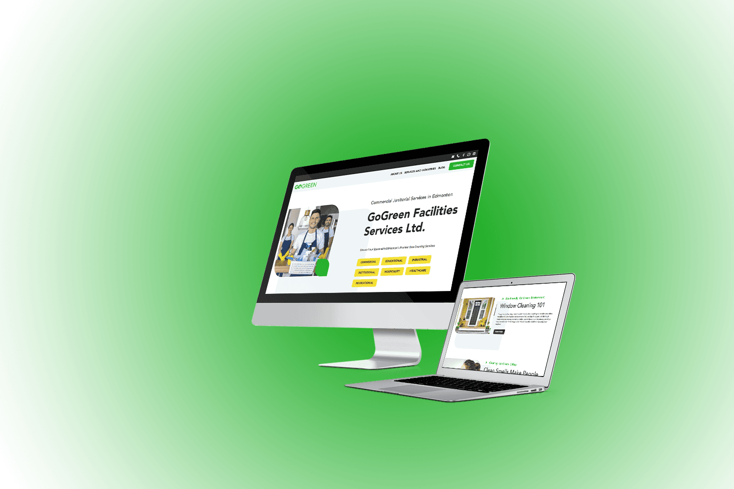 A Modern Web Platform for Eco-Friendly Facility Solutions