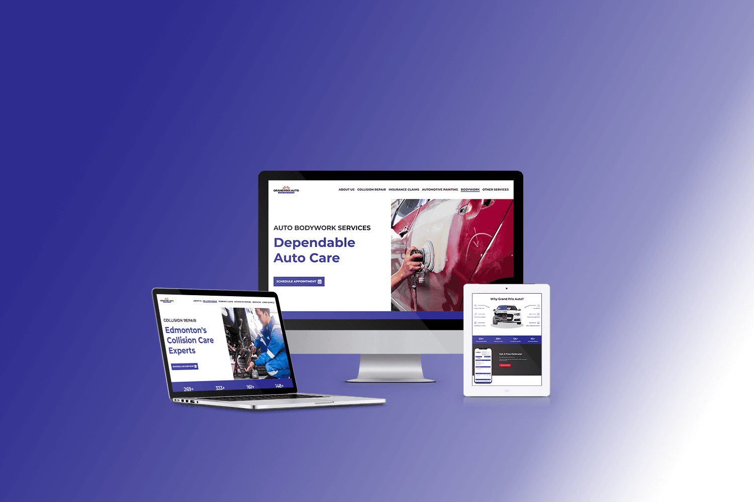 A Modern Website for Auto Services and Detailing
