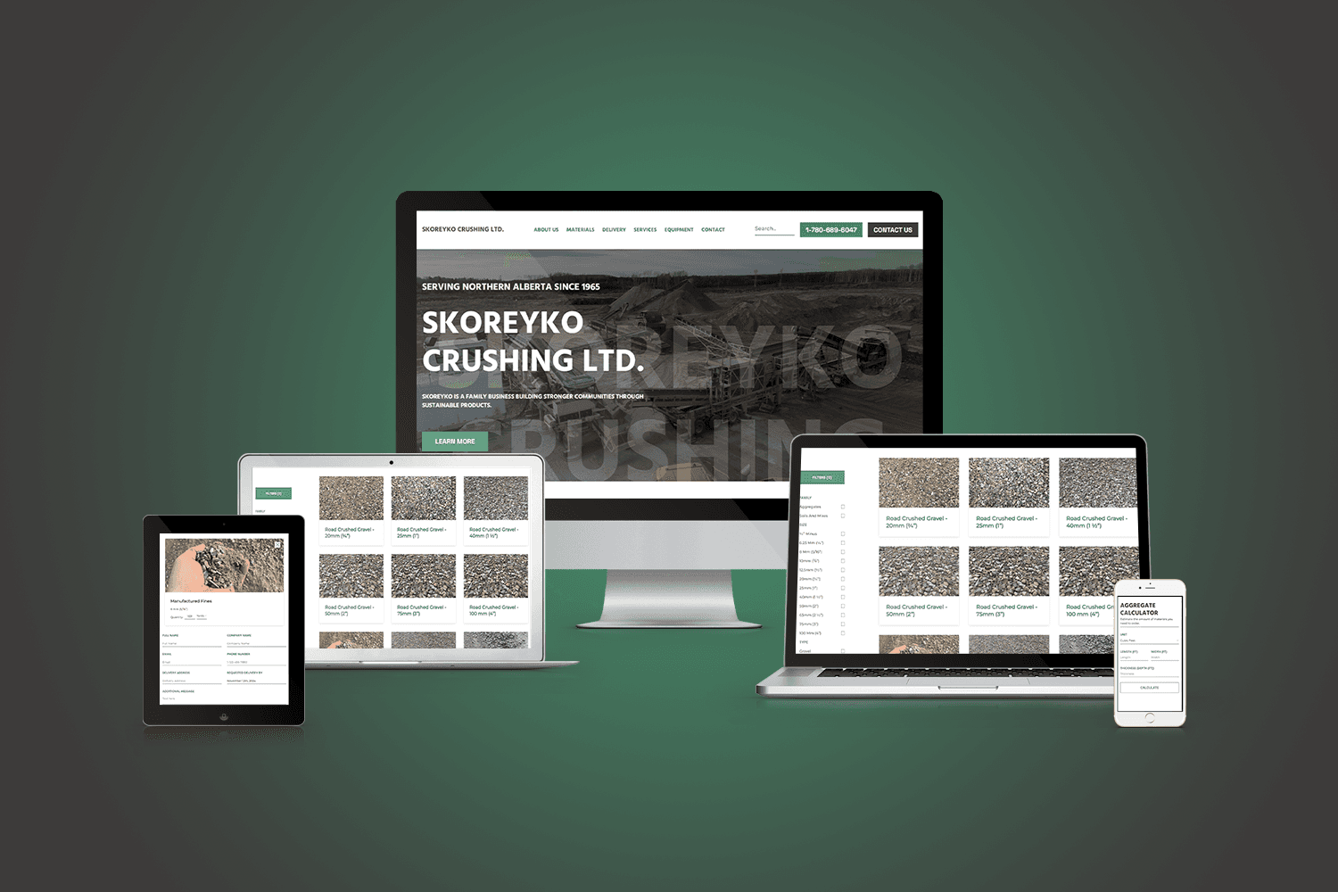 A High-Performance Website for Industrial Services