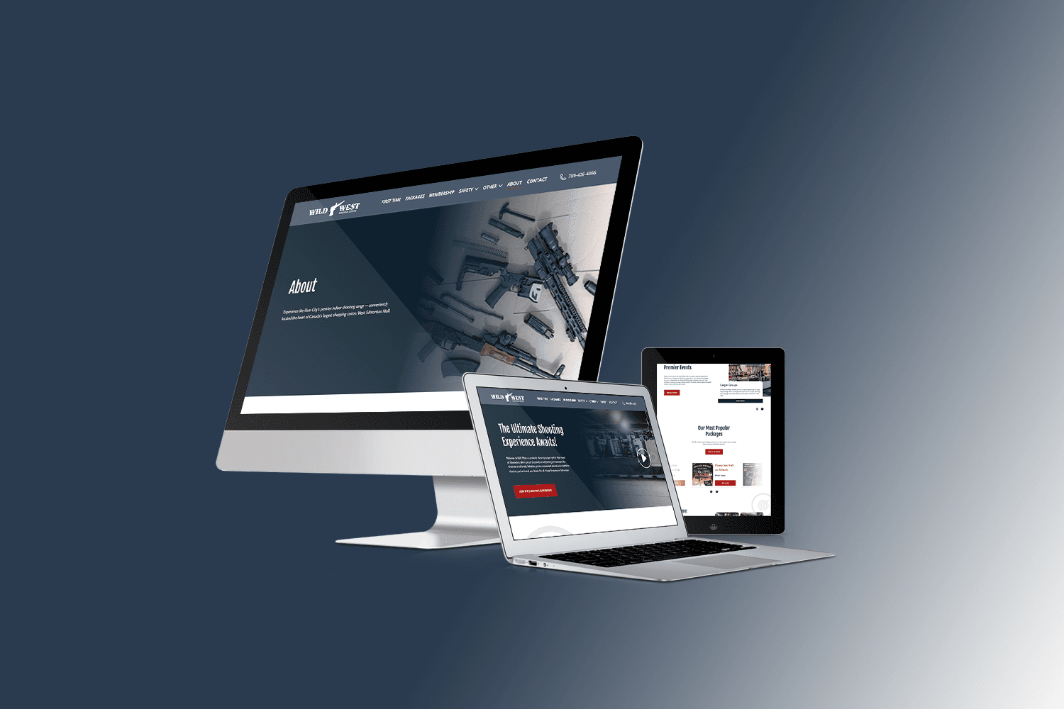 An Interactive Website for a Premier Shooting Facility